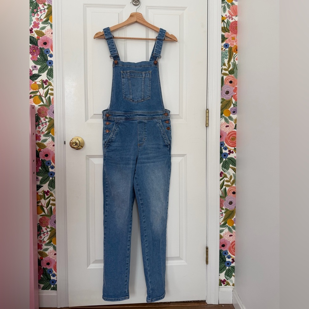 Boden Denim Overalls, women’s size 6